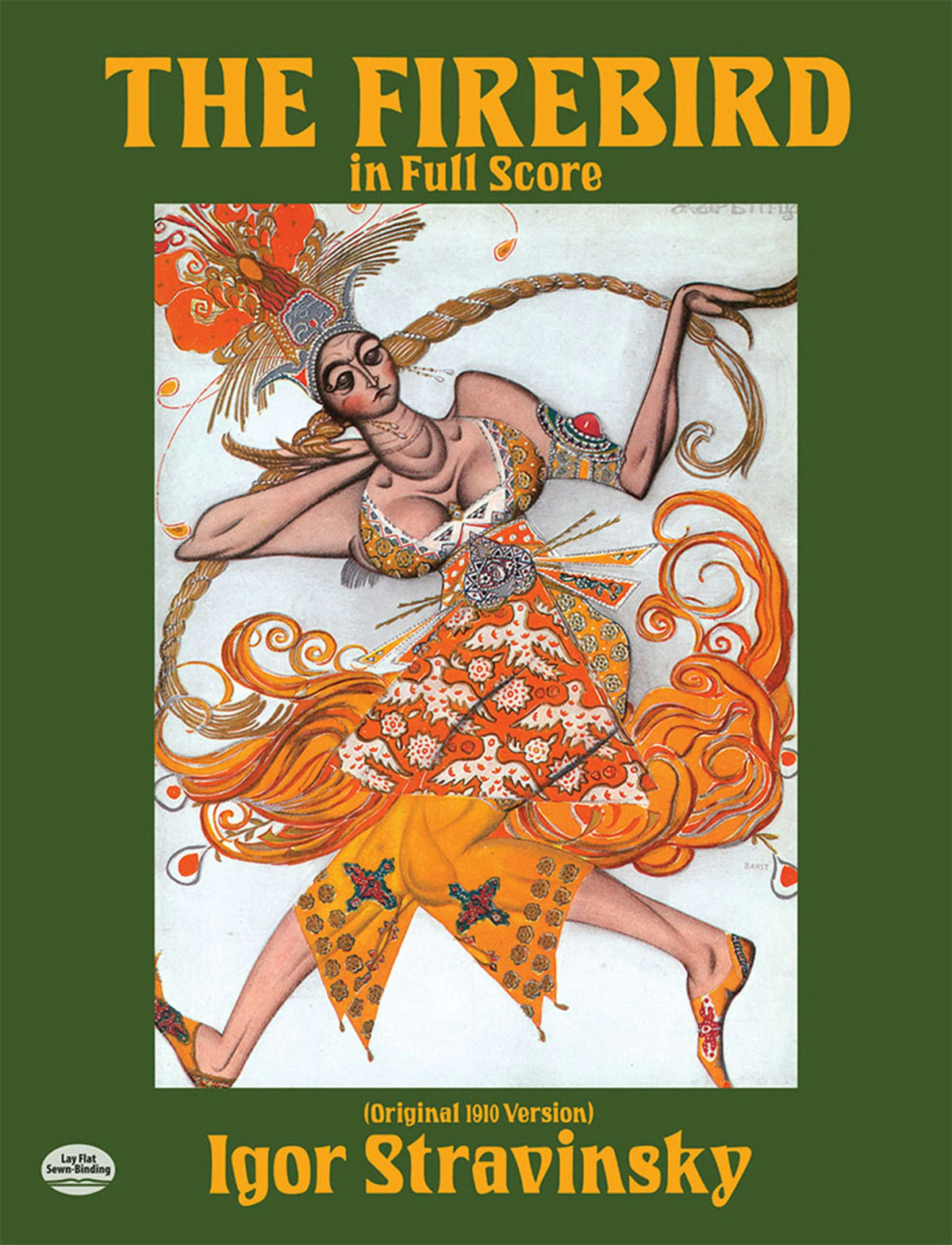 Stravinsky The Firebird in Full Score (Original 1910 Version)