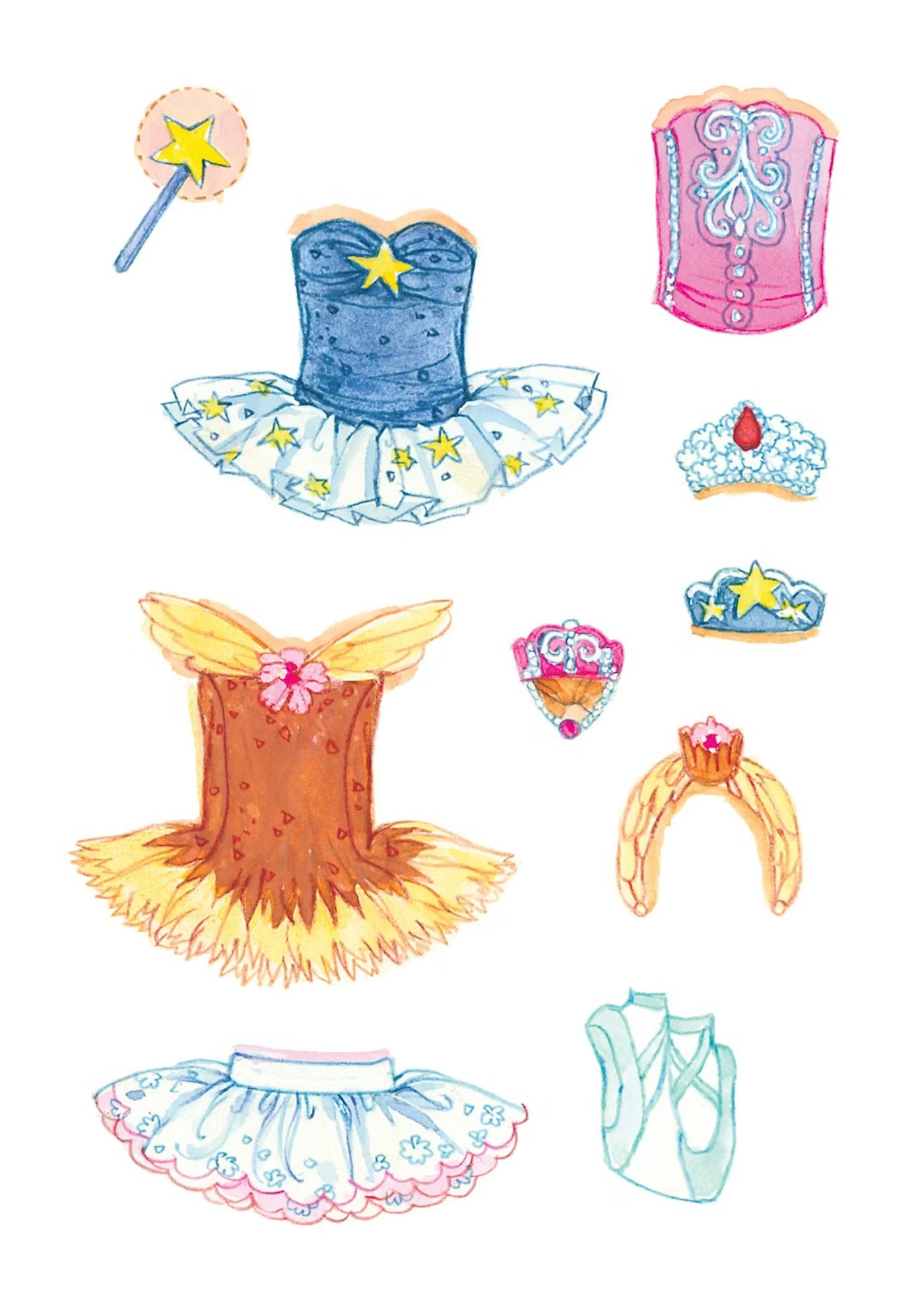 Stickers: Glitter Ballerina