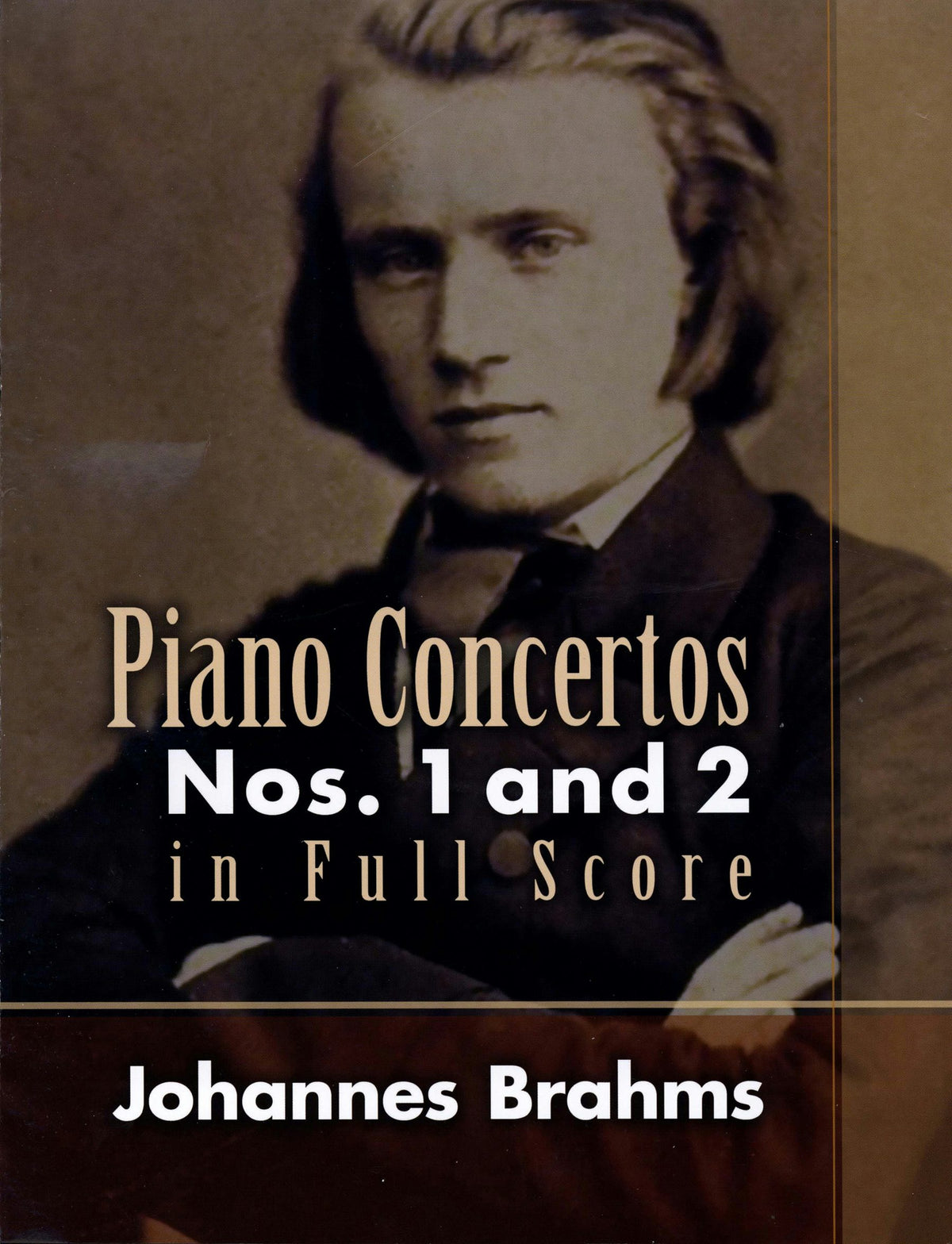 Brahms Piano Concertos Nos. 1 and 2 in Full Score