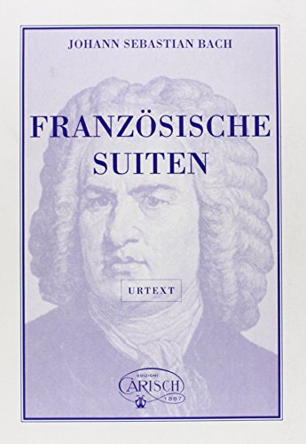 Bach Franzosische Suiten For Cembalo Piano Book