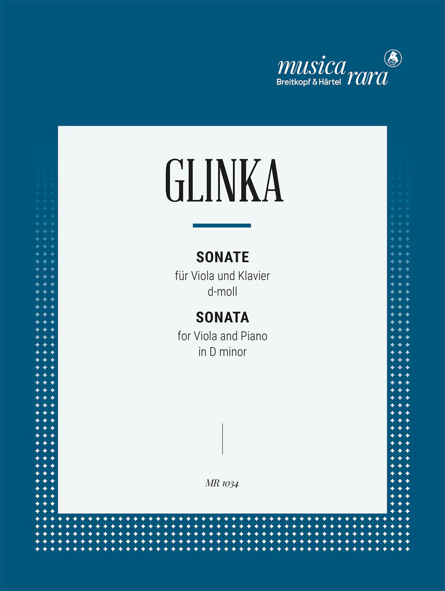 Glinka Sonata in D minor for Viola and Piano