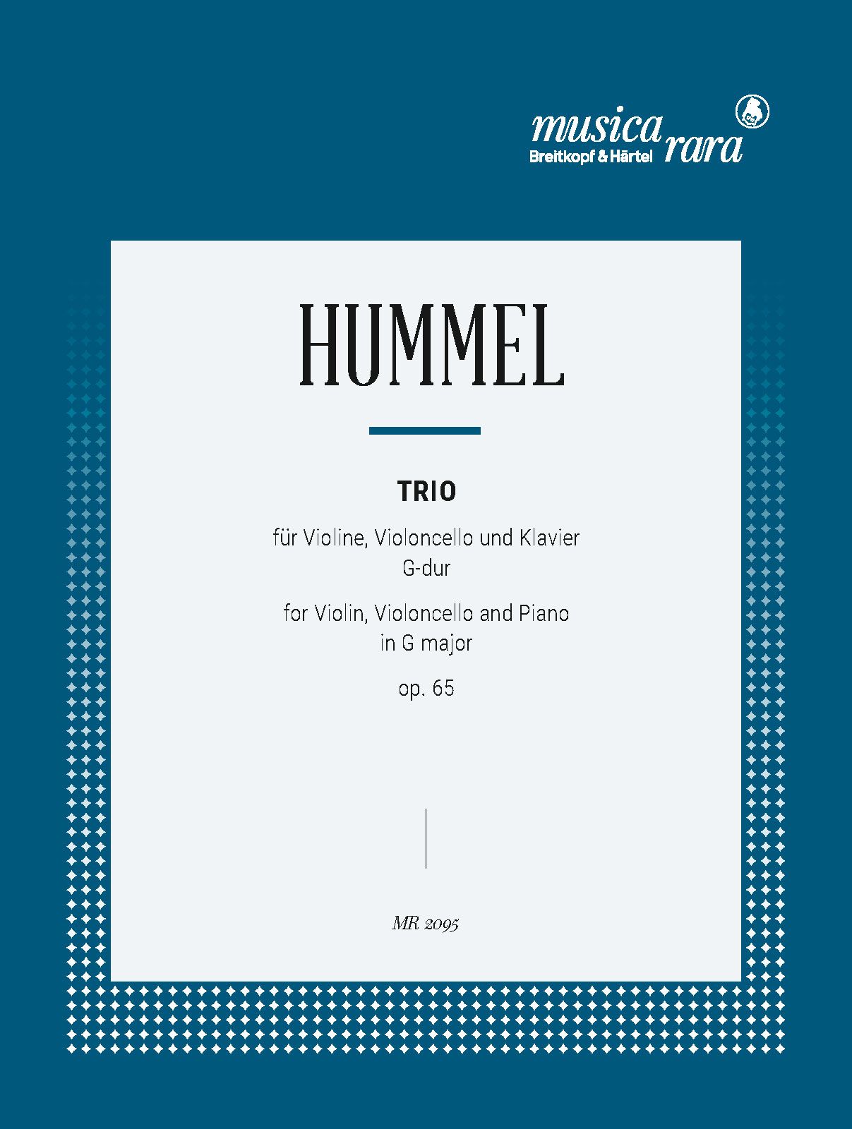 Hummel: Piano Trio in G major Op. 65