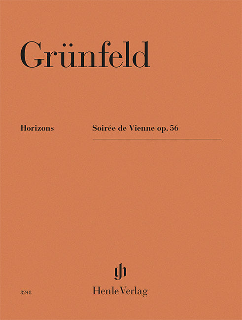 Grünfeld: Soirée de Vienne Op. 56 Piano Solo (Henle Horizons, HN 8248)