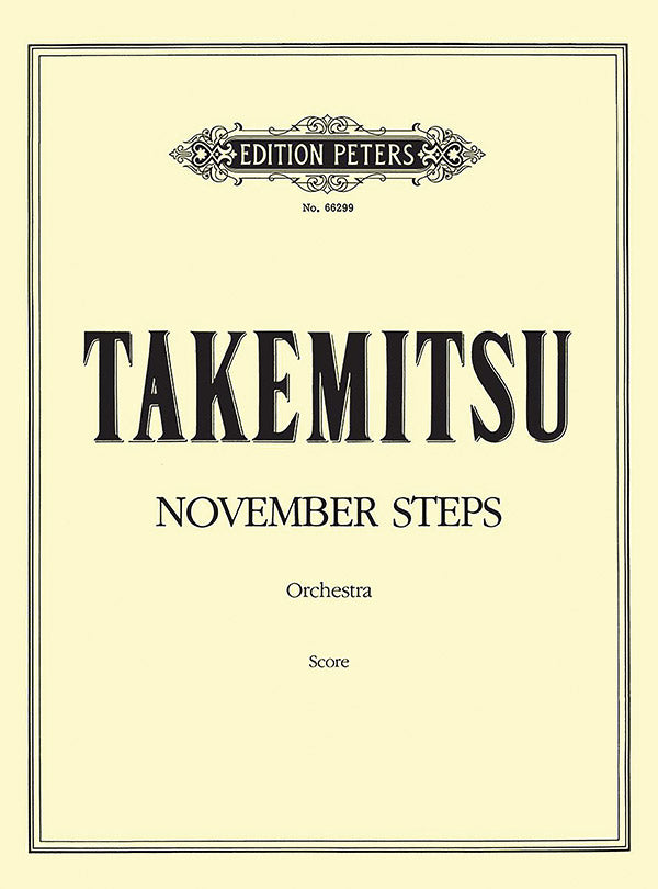 Takemitsu November Steps (Full Score)