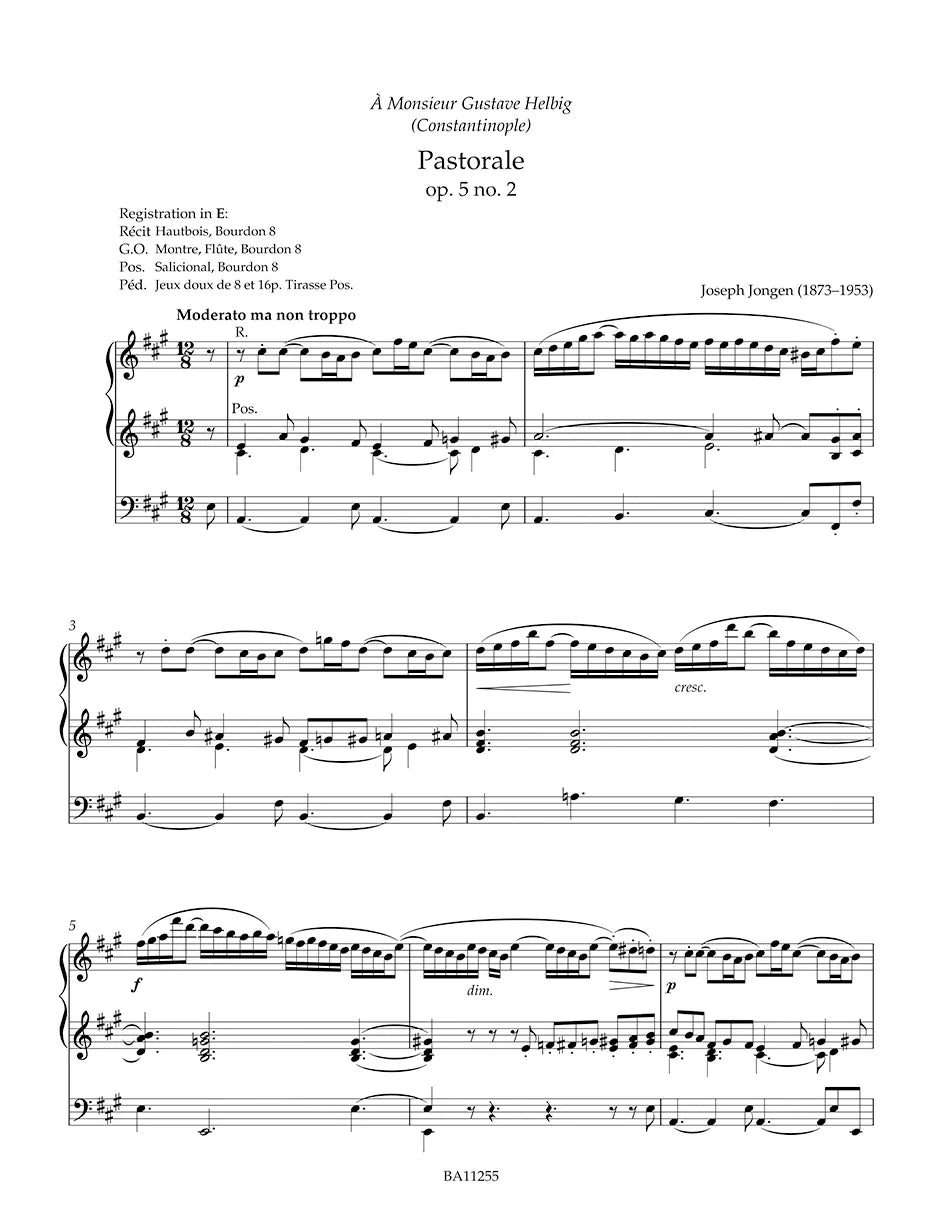 Jongen: Complete Works for Organ and for Harmonium - Volume I