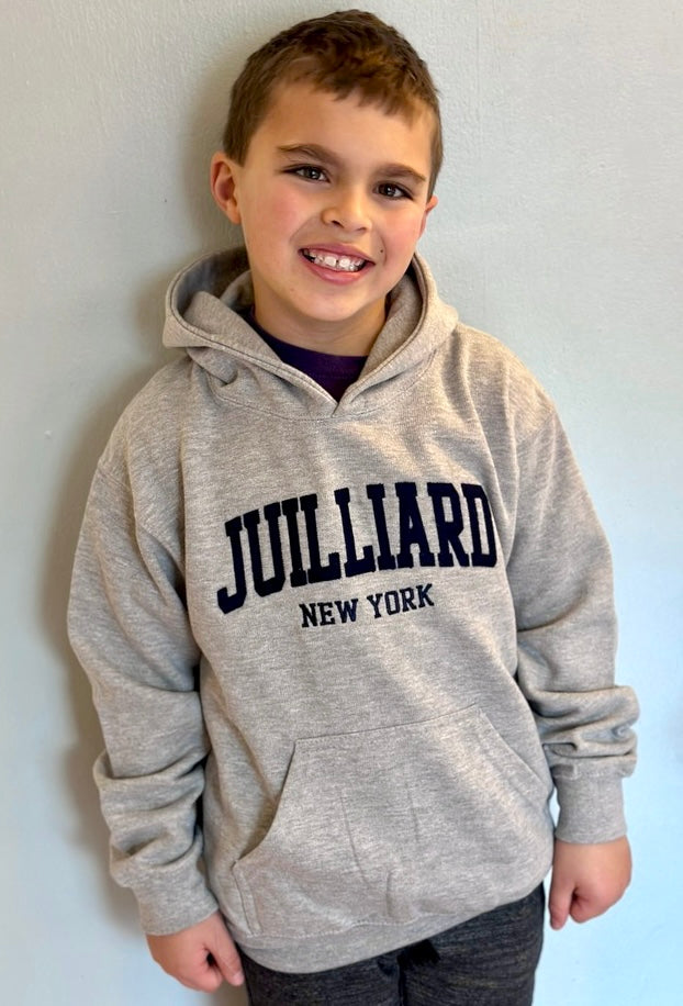 Sweatshirt: Juilliard New York Classic Hood YOUTH FINAL SALE / CLEARANCE
