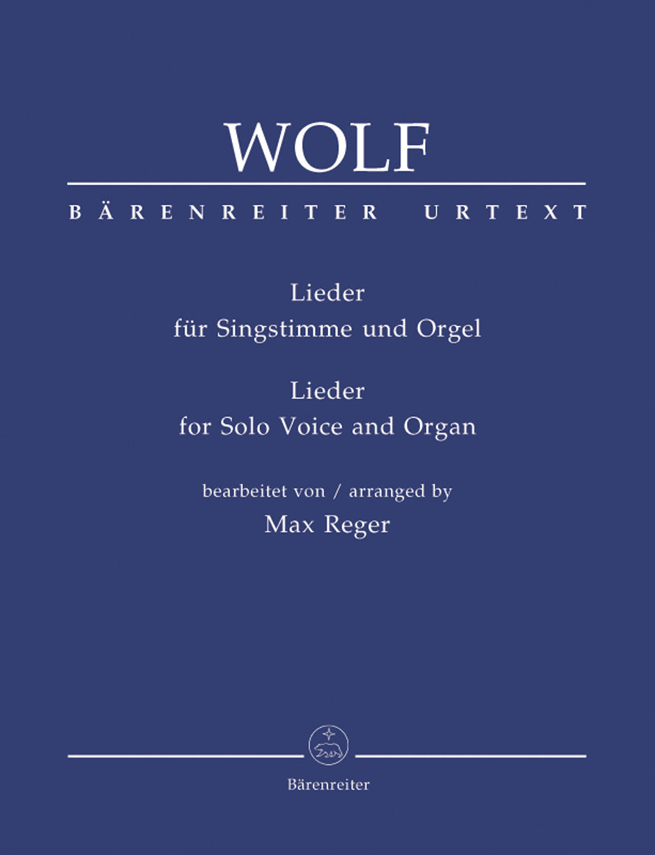 Wolf: Songs for Solo Voice and Organ