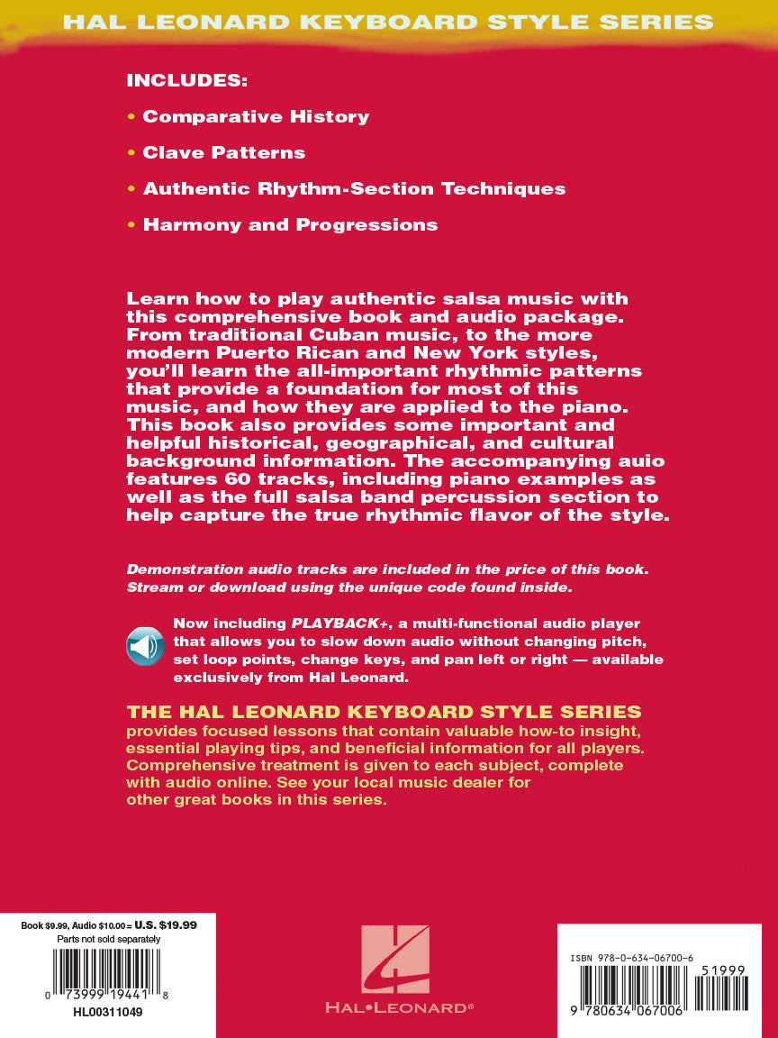 Salsa Piano - Keyboard Style Series