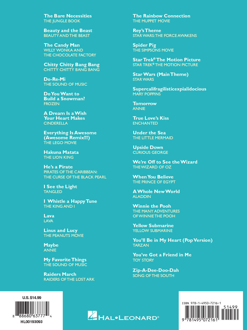 Children's Movie Favorites - 2nd Edition