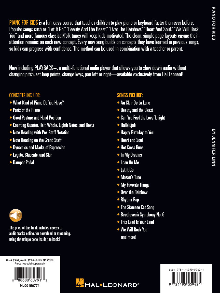 Piano for Kids - Hal Leonard Piano Method