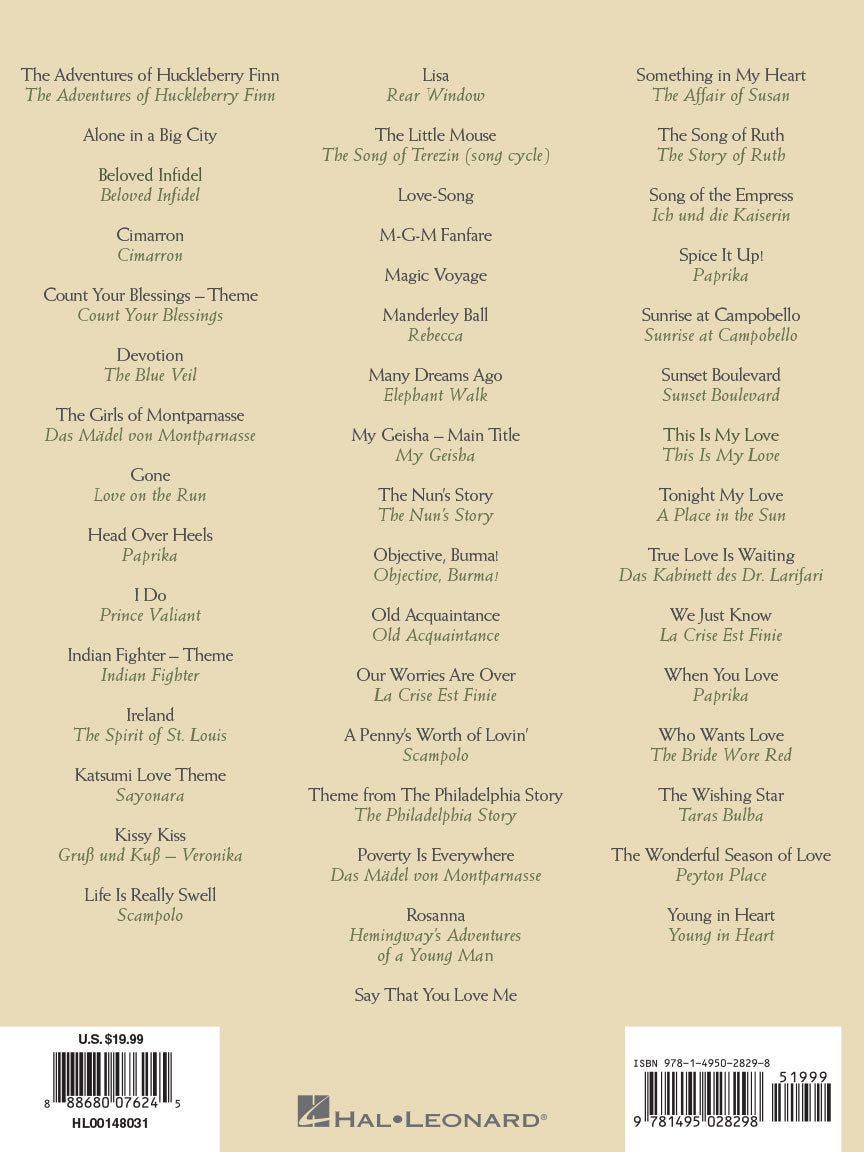 Waxman, Franz - Collection