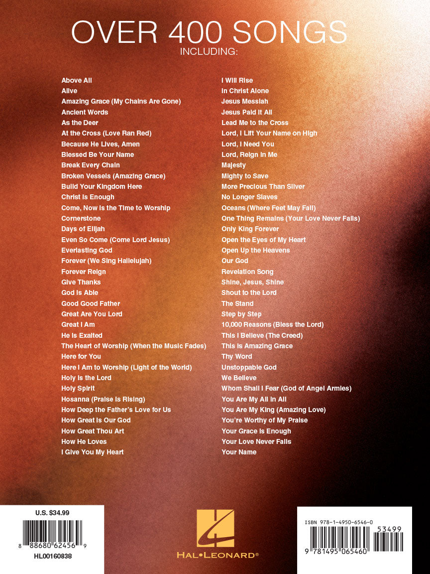 Praise & Worship Fake Book - 2nd Edition