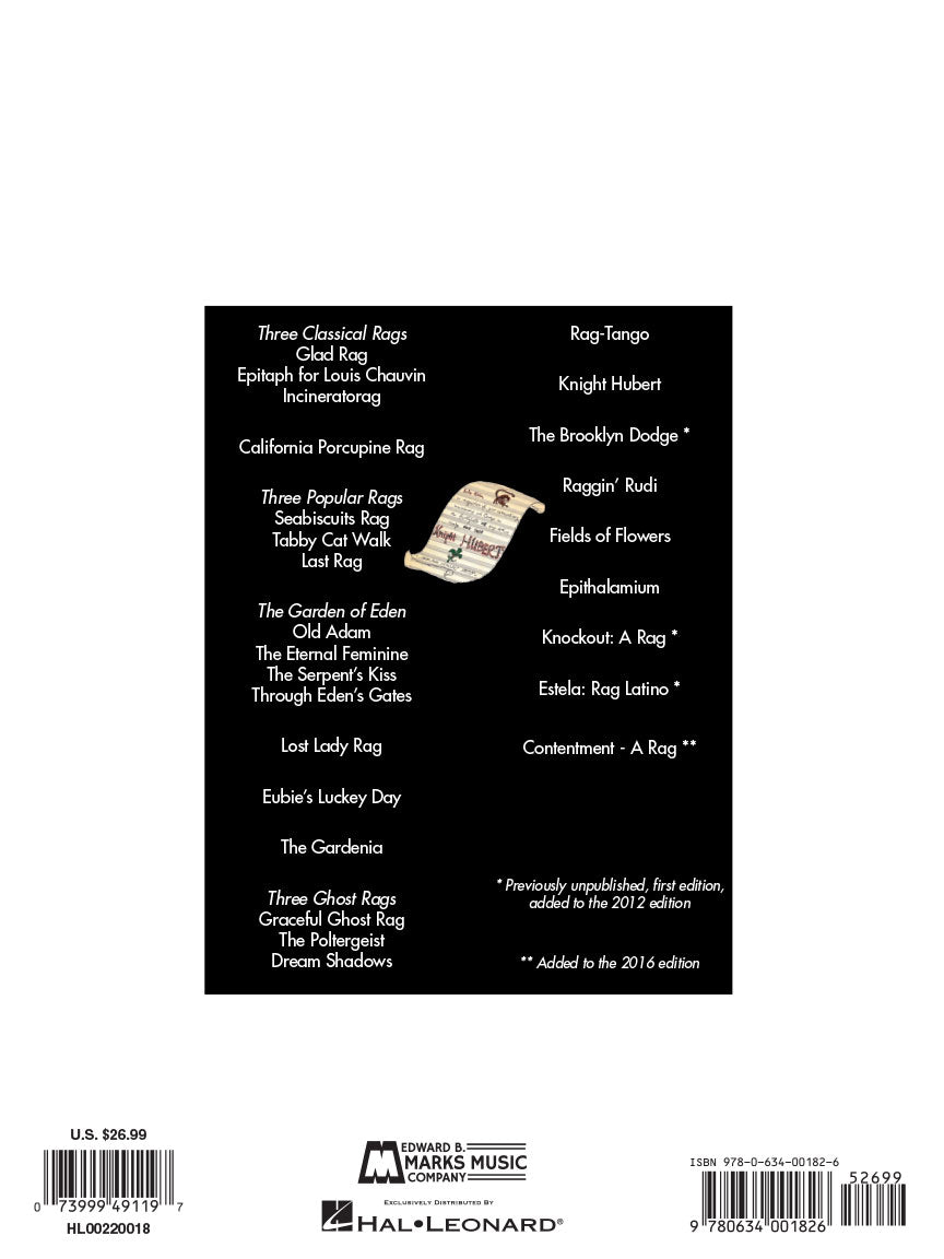 Bolcom Complete Rags for Piano