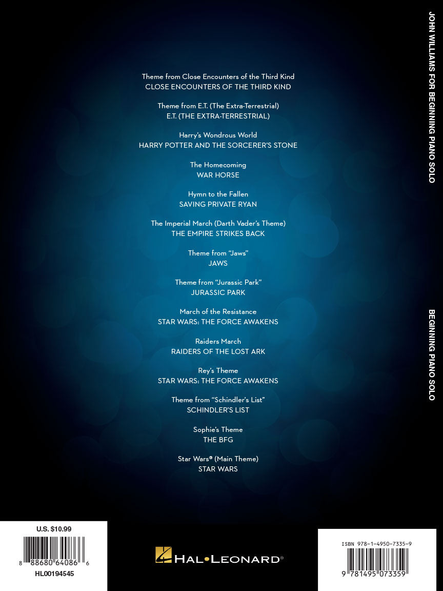 Williams, John - Beginning Piano Solo