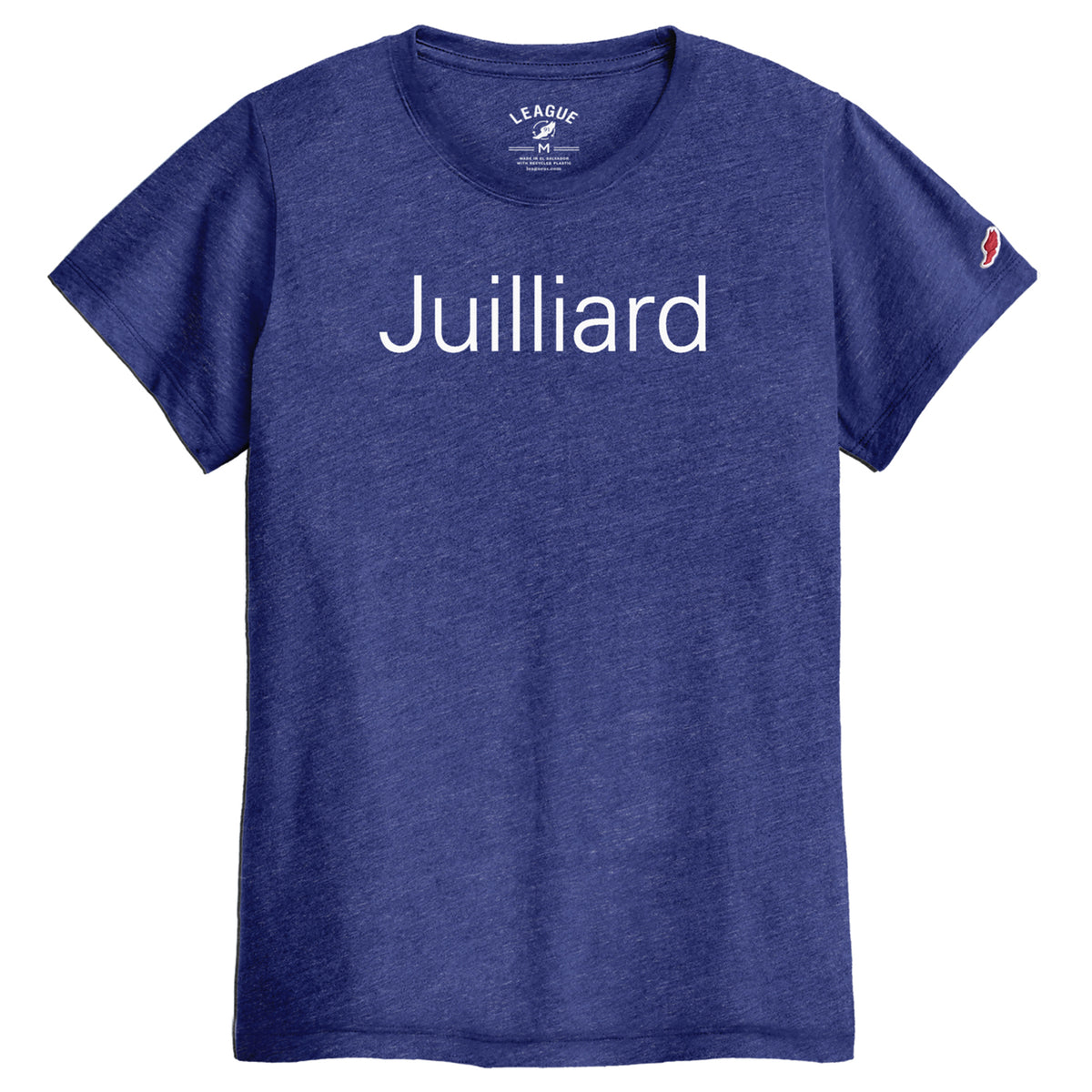T-shirt: Juilliard Intramural universal font (ladies cut) (Earth friendly)