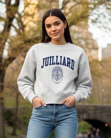 Sweatshirt: Boxy Crew (short-waisted)
