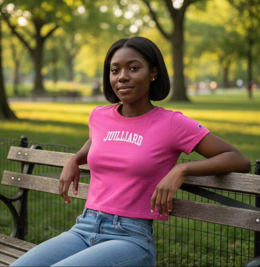 T-Shirt: Champion Core Crop Top Tee (very fitted)