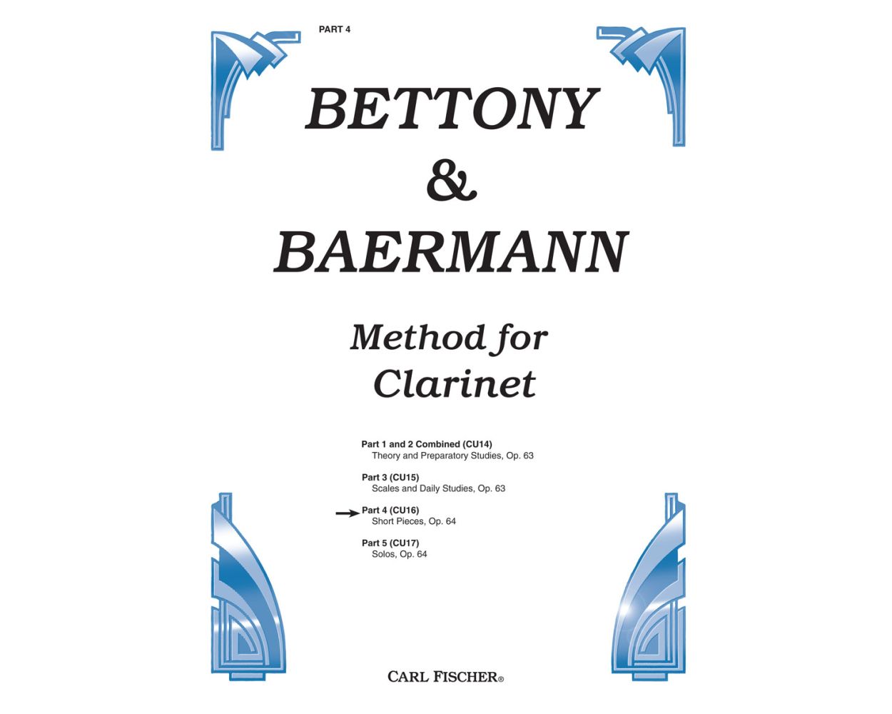 Baermann: Method for Clarinet