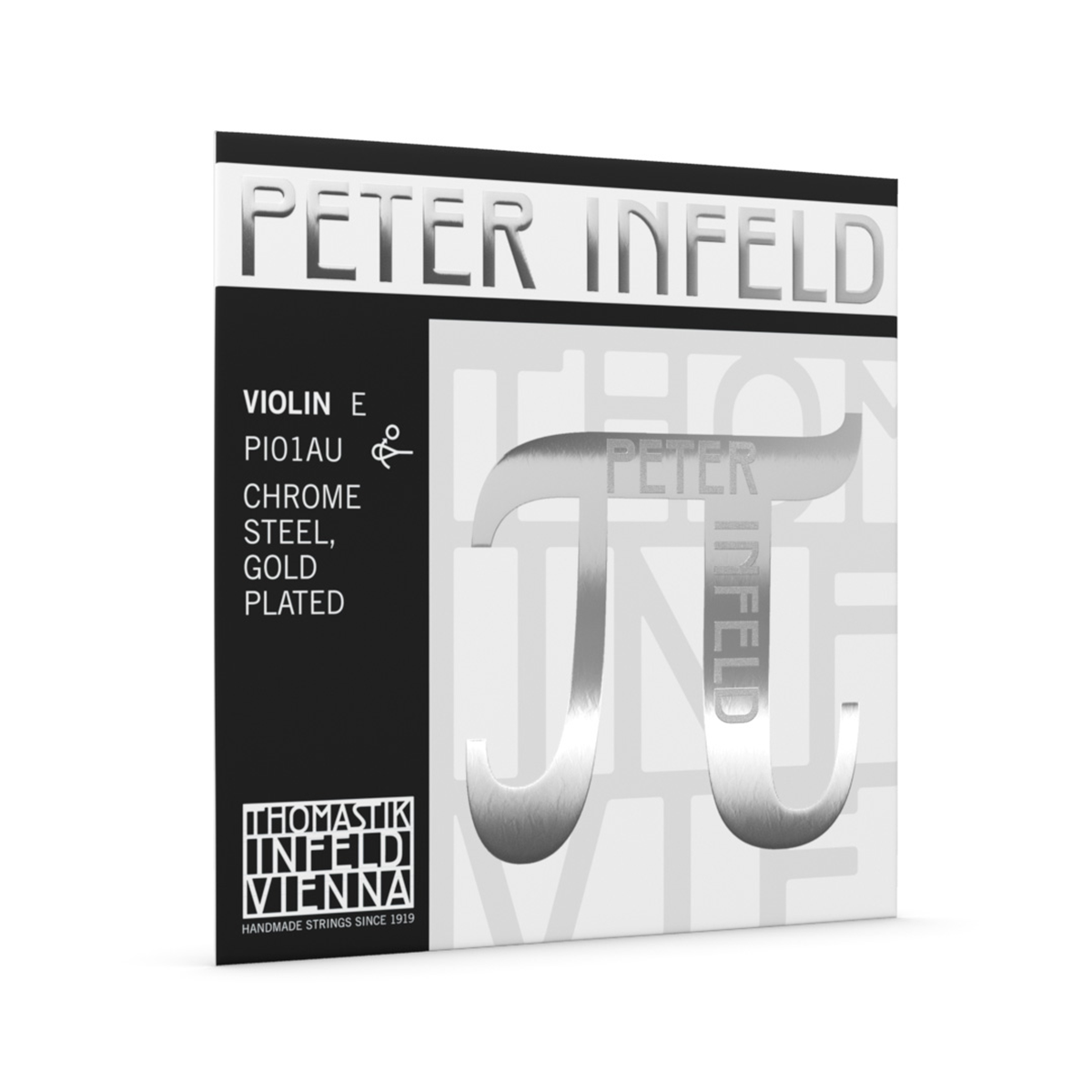 Violin String E Peter Infeld Chrome Steel, Gold Plated Ball/Loop