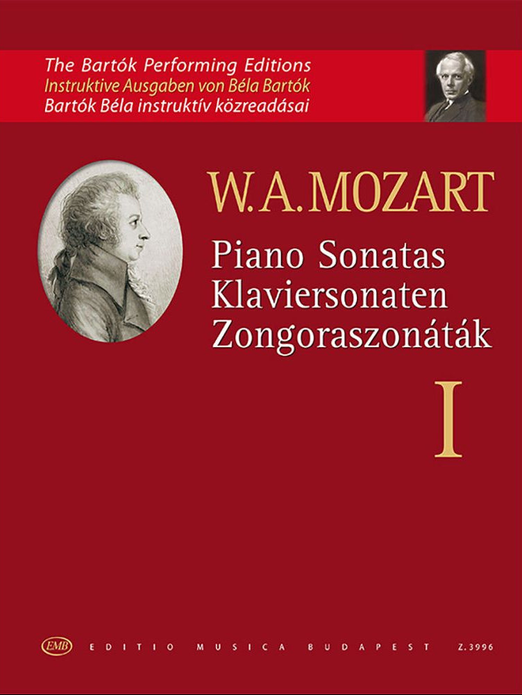 Mozart: Piano Sonatas Vol.1 - Bartok Edition