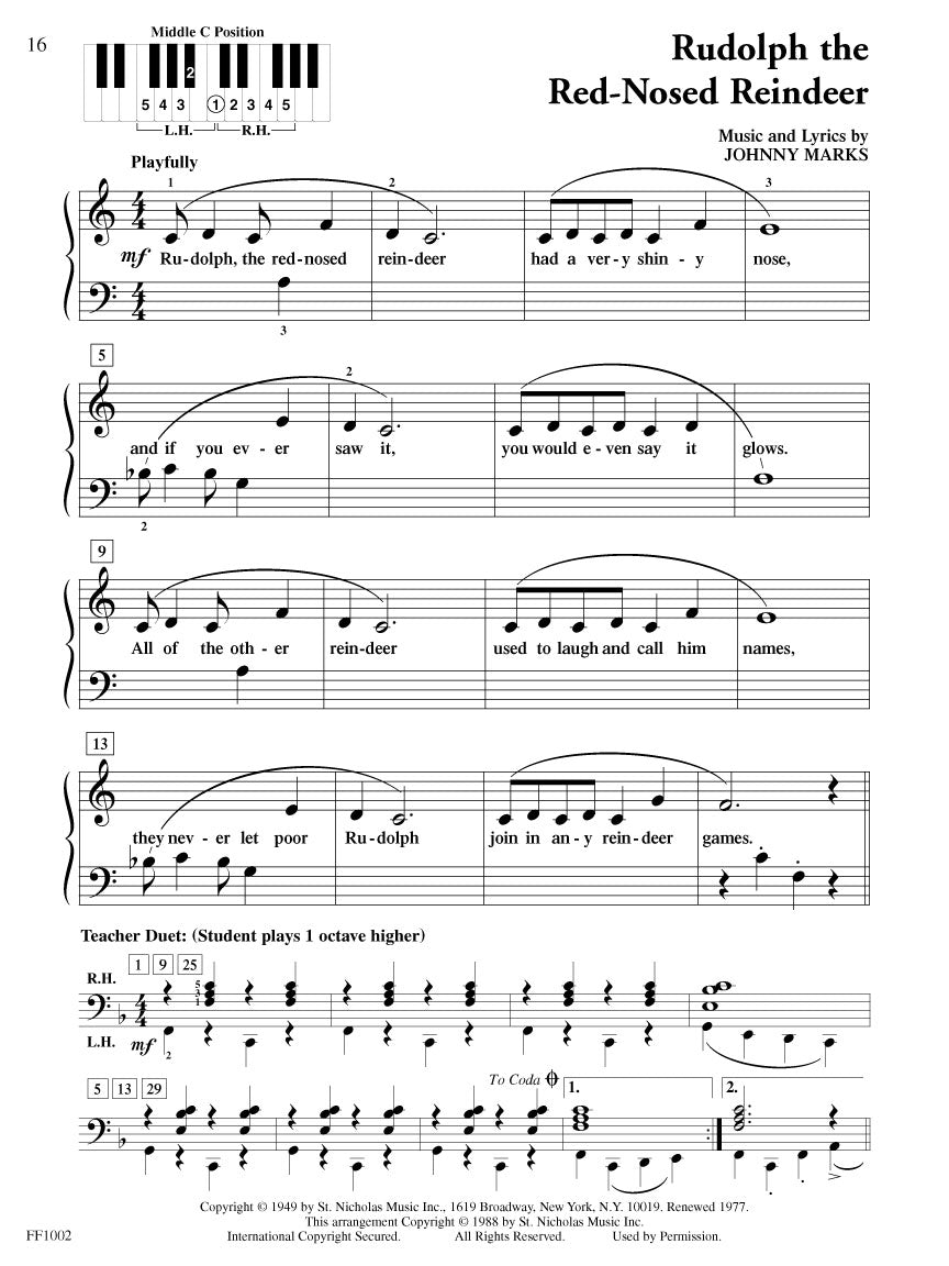 Christmas - PlayTime Piano - Level 1