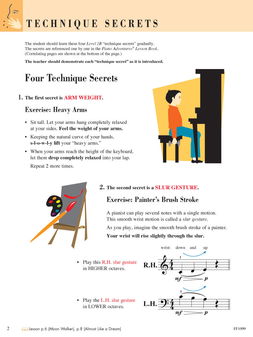 Faber Piano Adventures - Technique and Artistry Book Level 2B