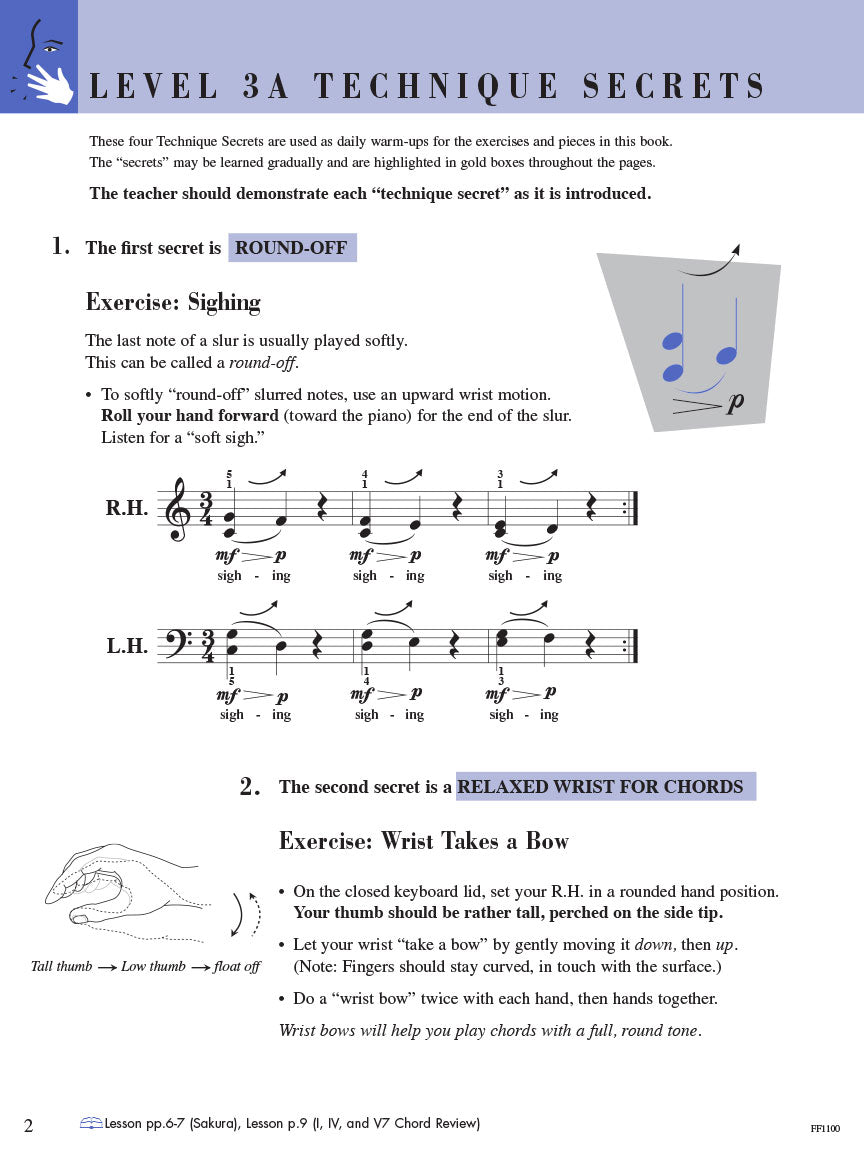 Faber Piano Adventures Technique & Artistry Book - Level 3A