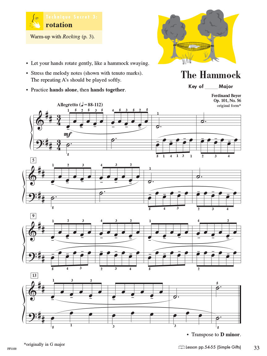 Faber Piano Adventures Technique & Artistry Book - Level 3A