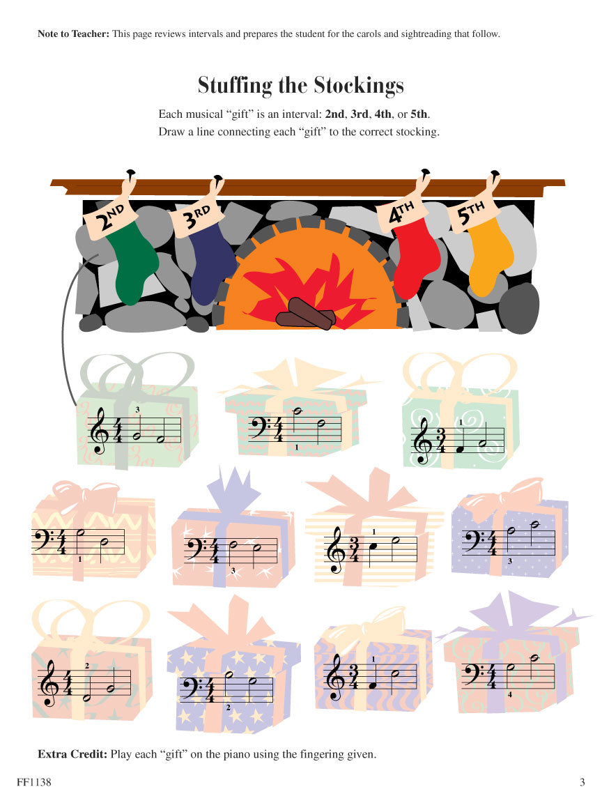 Faber Piano Adventures Christmas Book - Level 1
