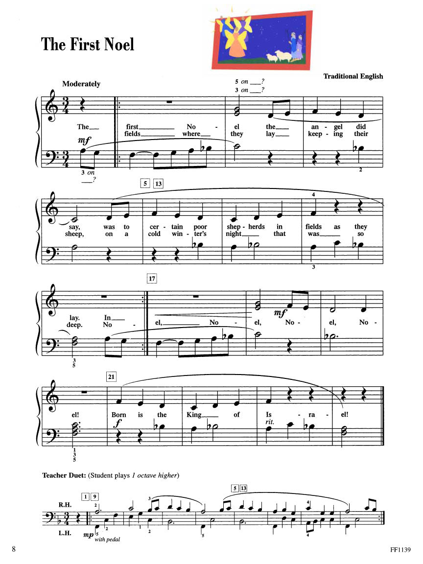 Faber Piano Adventures Christmas Level 2A