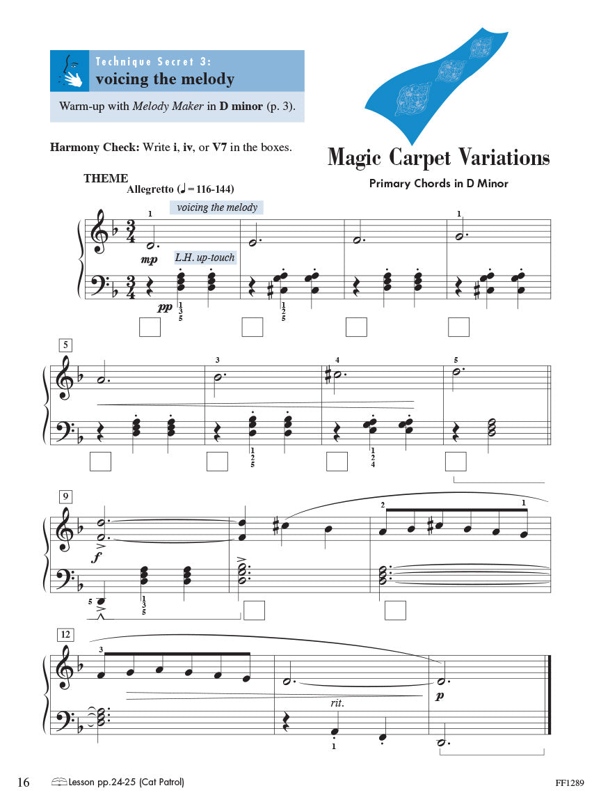 Faber Piano Adventures Technique & Artistry Book - Level 3B