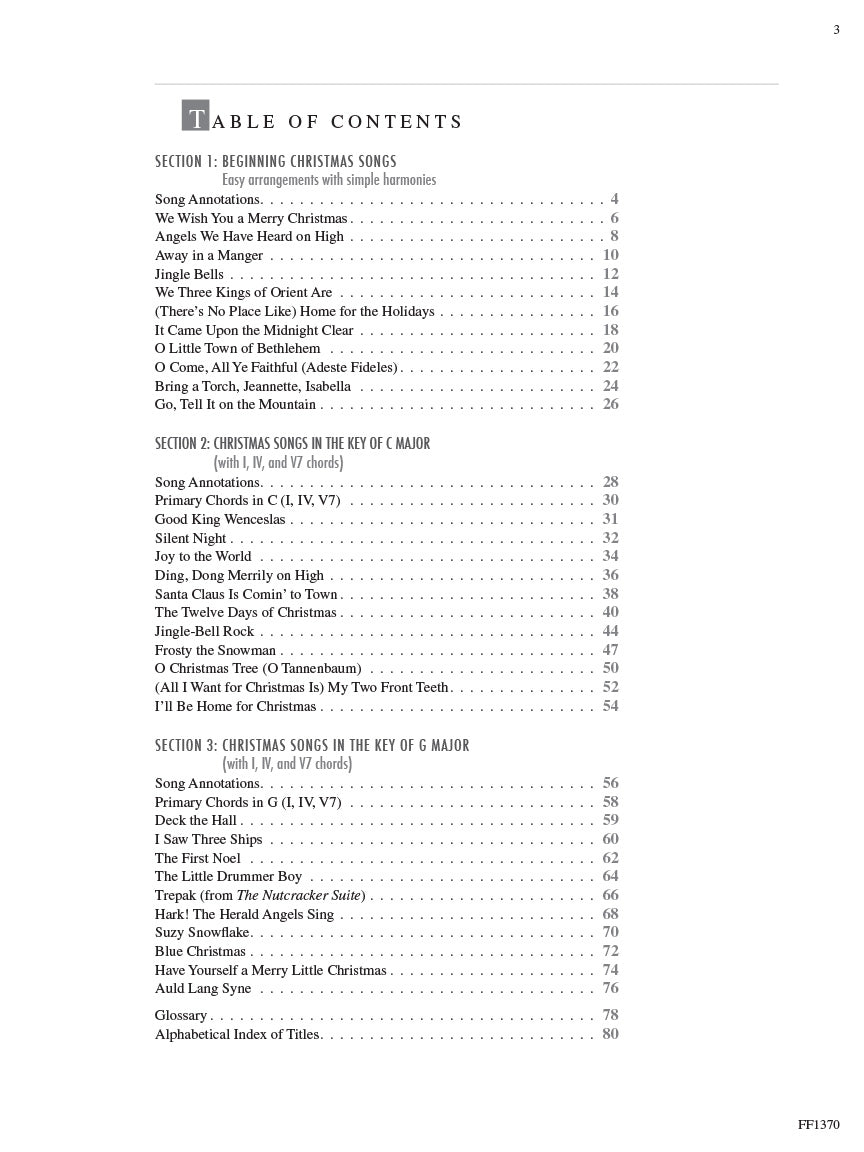 Faber Adult Piano Adventures Christmas - Book 1