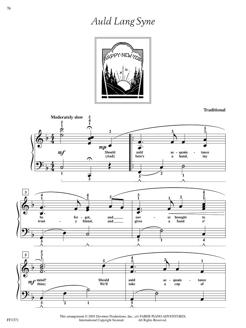 Faber Adult Piano Adventures Christmas - Book 2