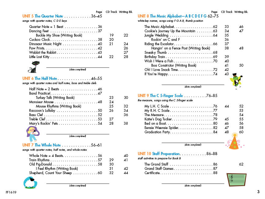 Faber My First Piano Adventure Lesson Book A