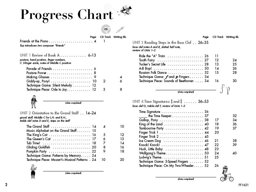Faber My First Piano Adventure, Lesson Book B