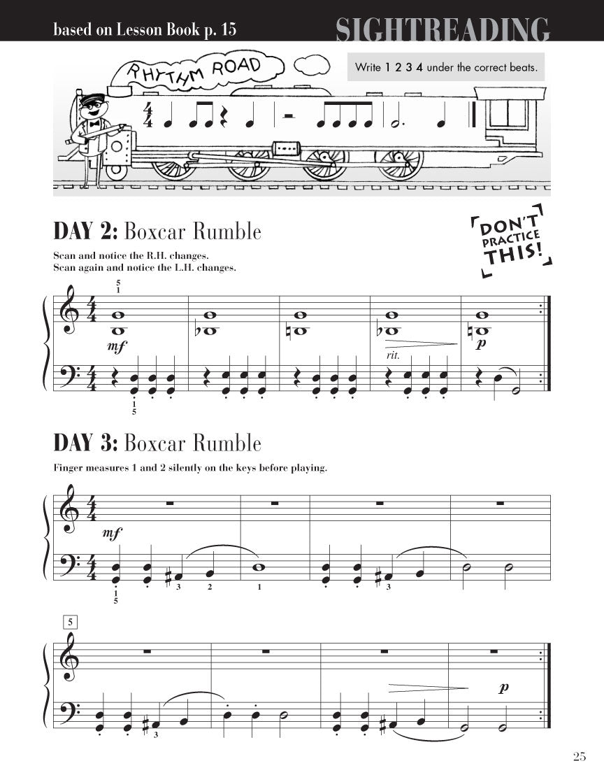 Faber Piano Adventures Sightreading Book 2B