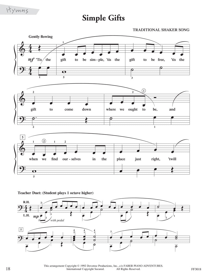 Faber Studio Collection Selections from ShowTime® Piano Level 2A