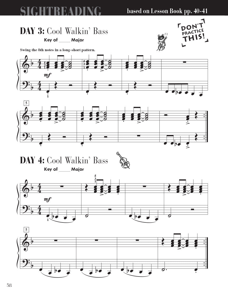 Faber Piano Adventures SightReading Book 3A