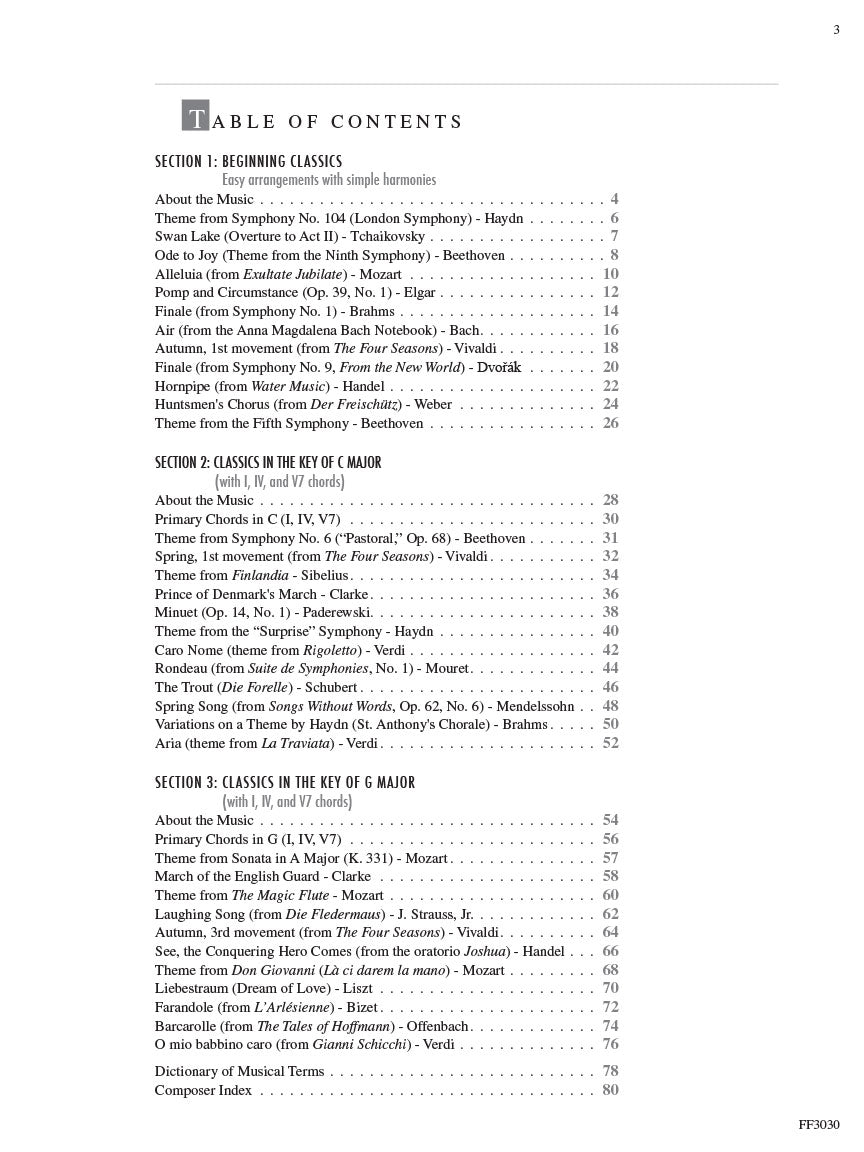 Faber Adult Piano Adventures - Classics, Book 1