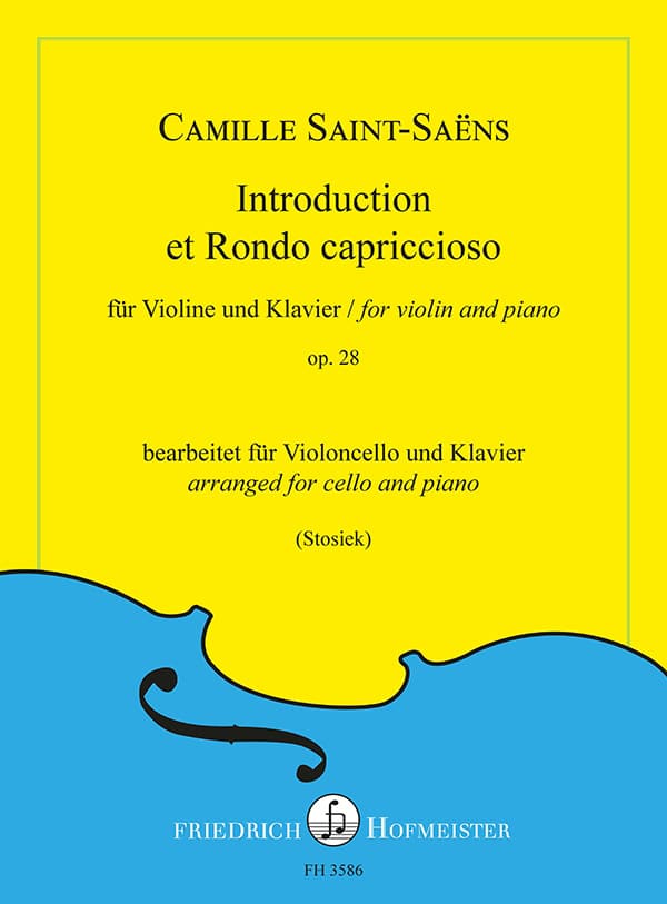 Saint-Saëns: Introduction et Rondo capriccioso for Violin and Piano, op. 28 (arr. for Cello)