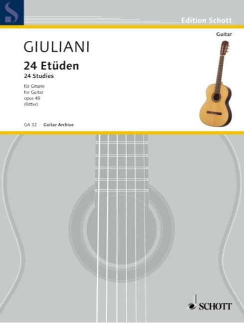 Giuliani 24 Etudes, Op. 48