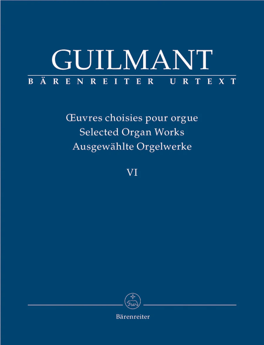 Guilmant Concert and Character Pieces 2 for Organ (Volume 6)