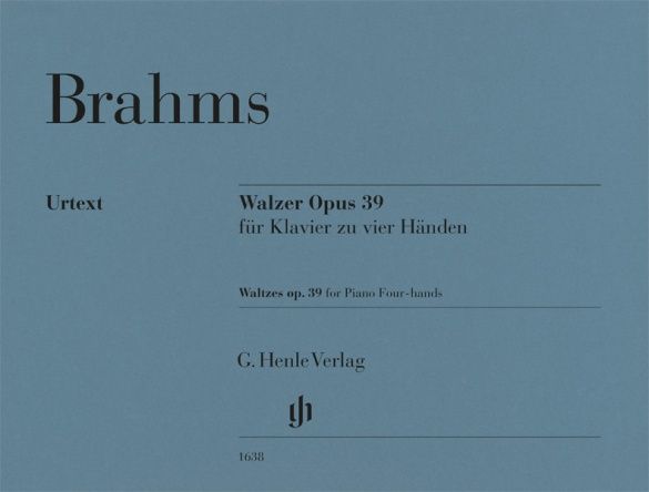 Brahms: Waltzes Opus 39 for Piano Four Hands