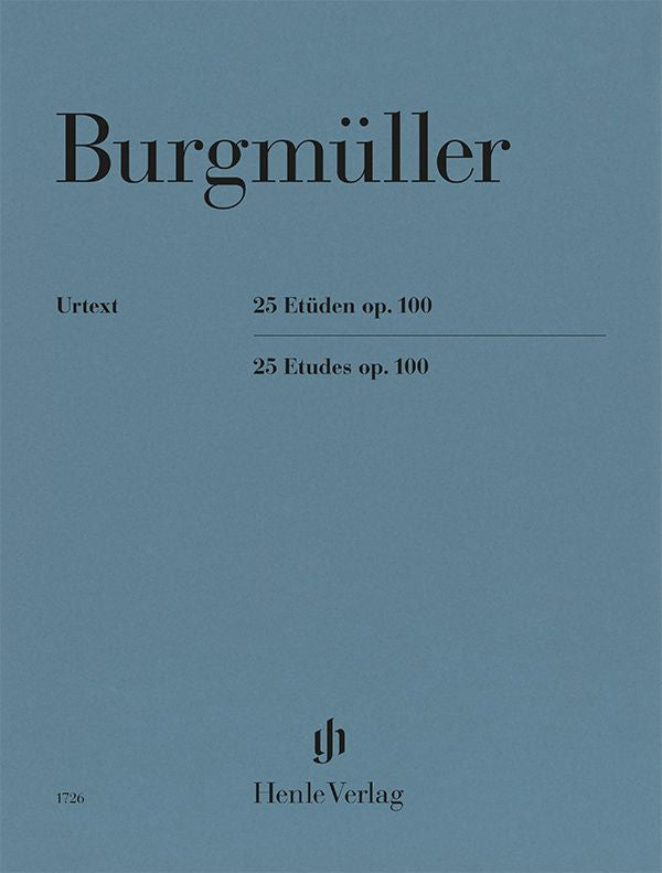 Burgmüller: 25 Etudes Op. 100 Piano Solo