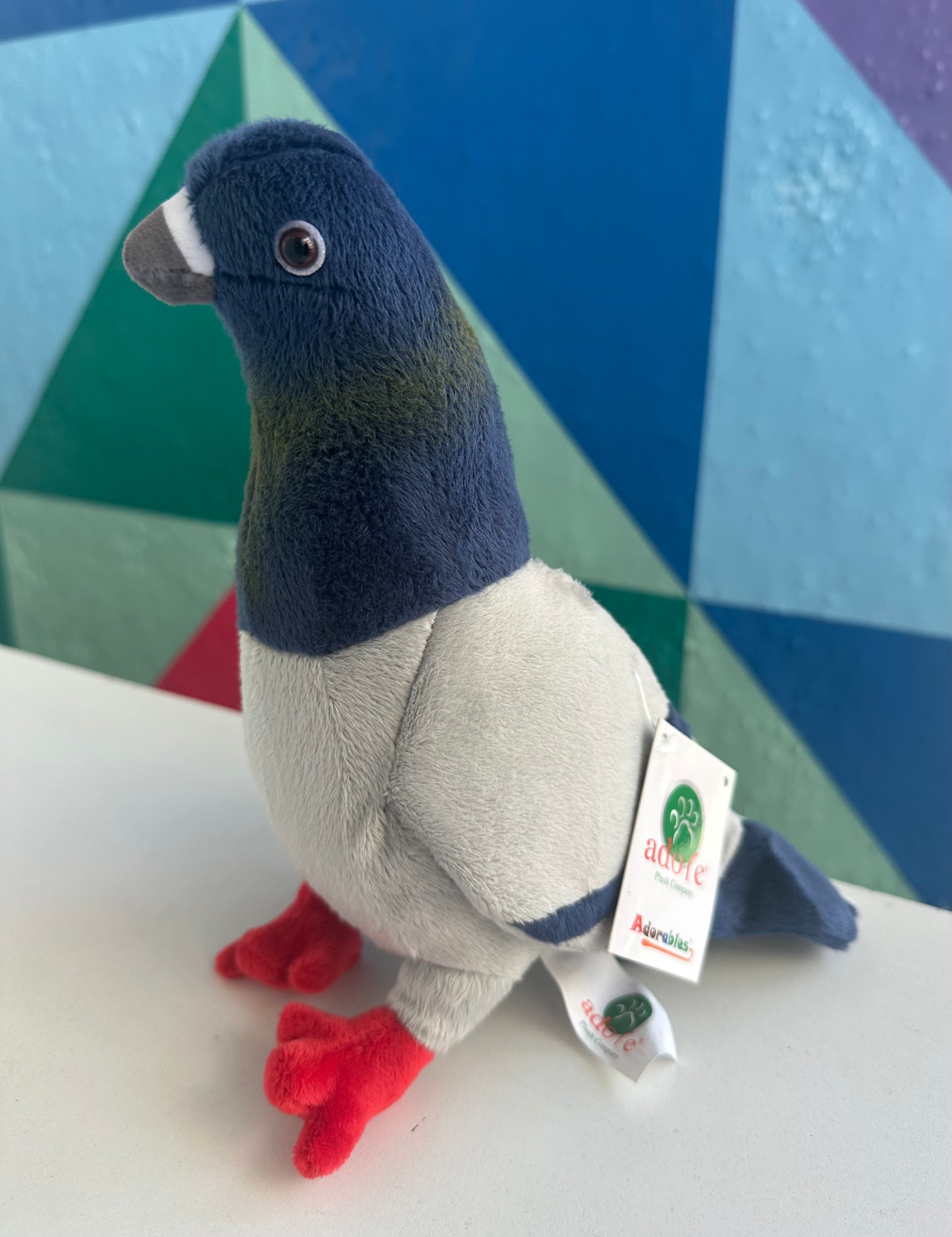 Pigeon: Rocky the Pigeon Plush - 10"