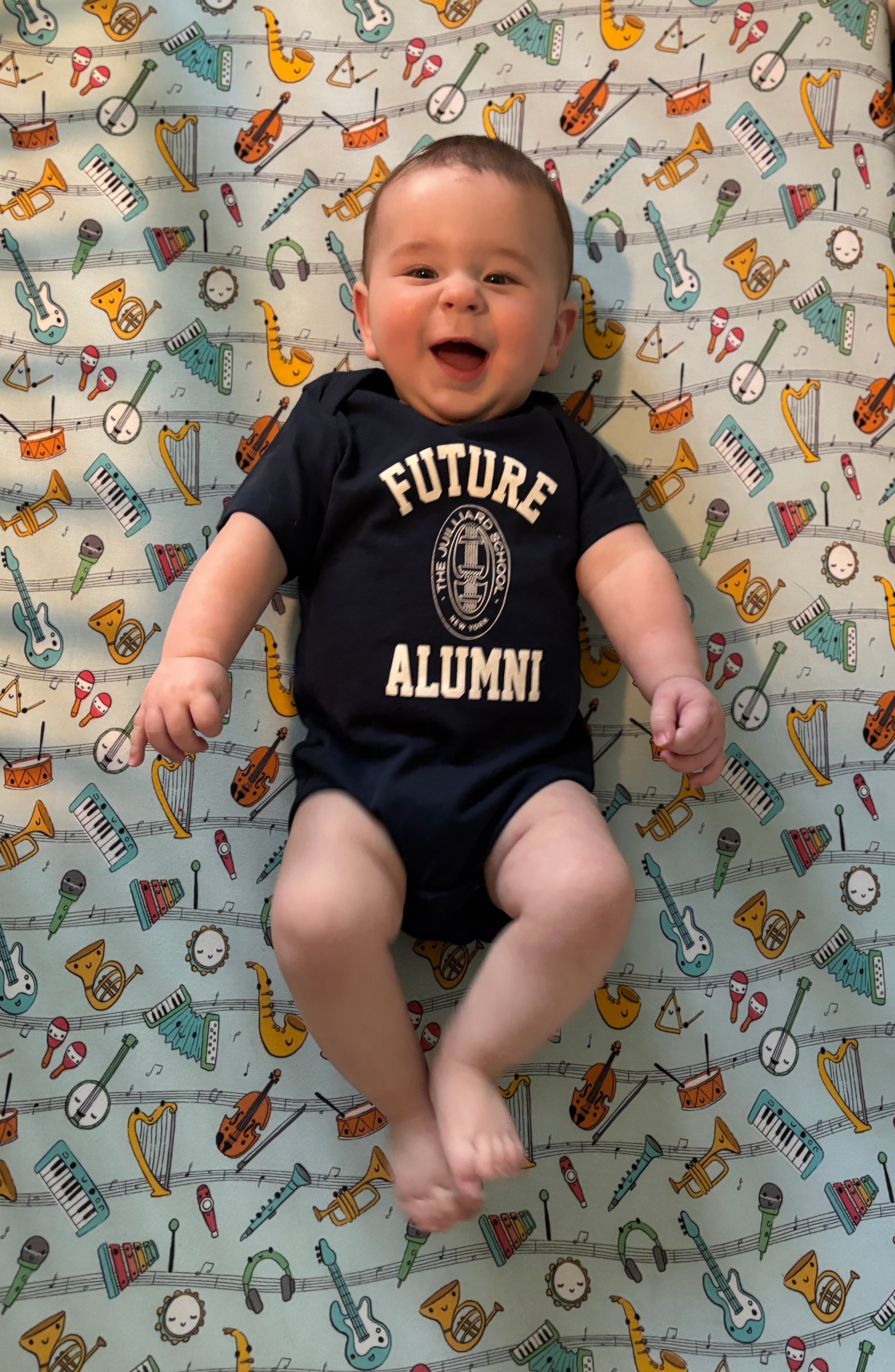 Onesie: Juilliard Baby Future Alumni with seal