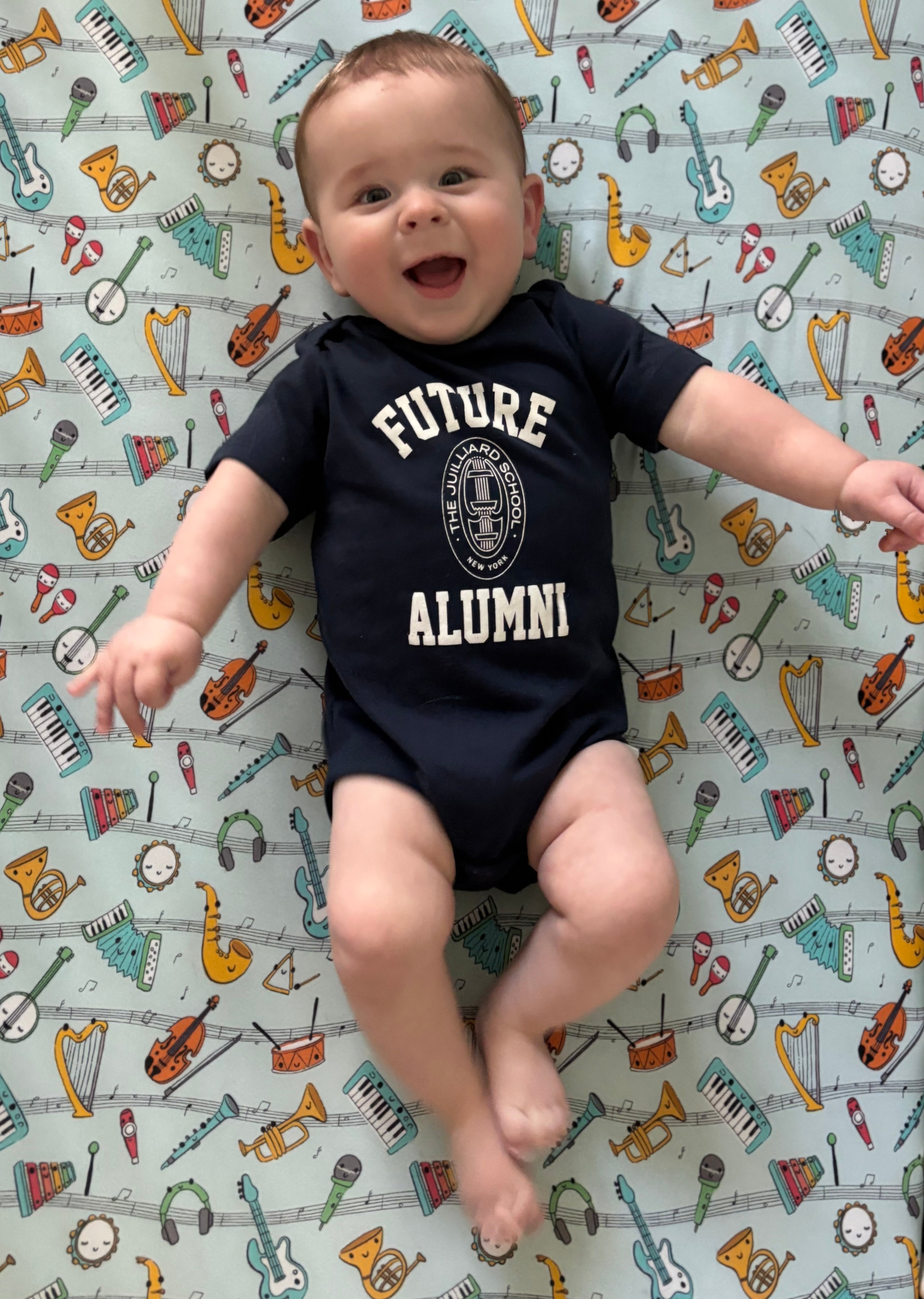 Onesie: Juilliard Baby Future Alumni with seal