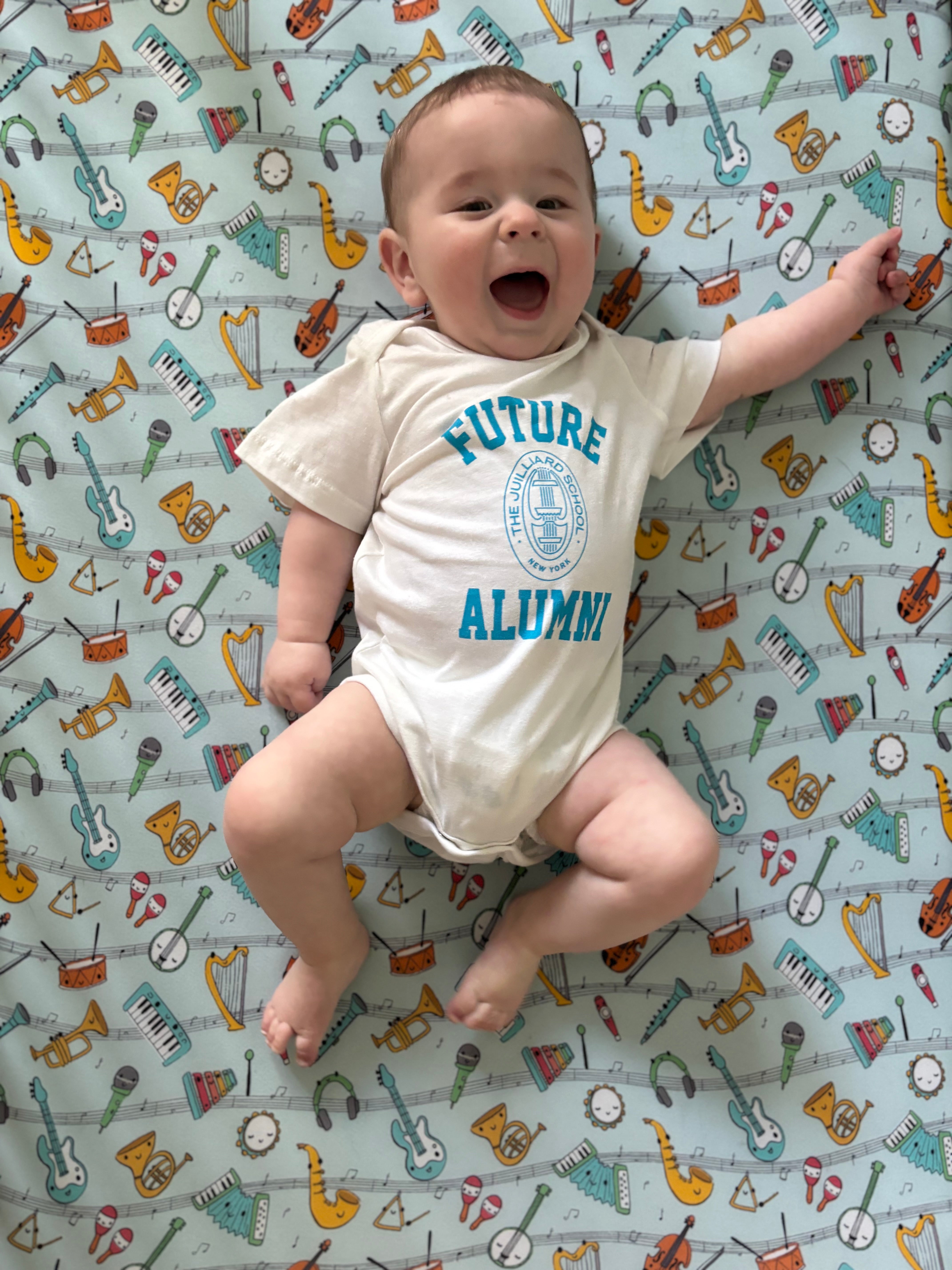 Onesie: Juilliard Baby Future Alumni with seal