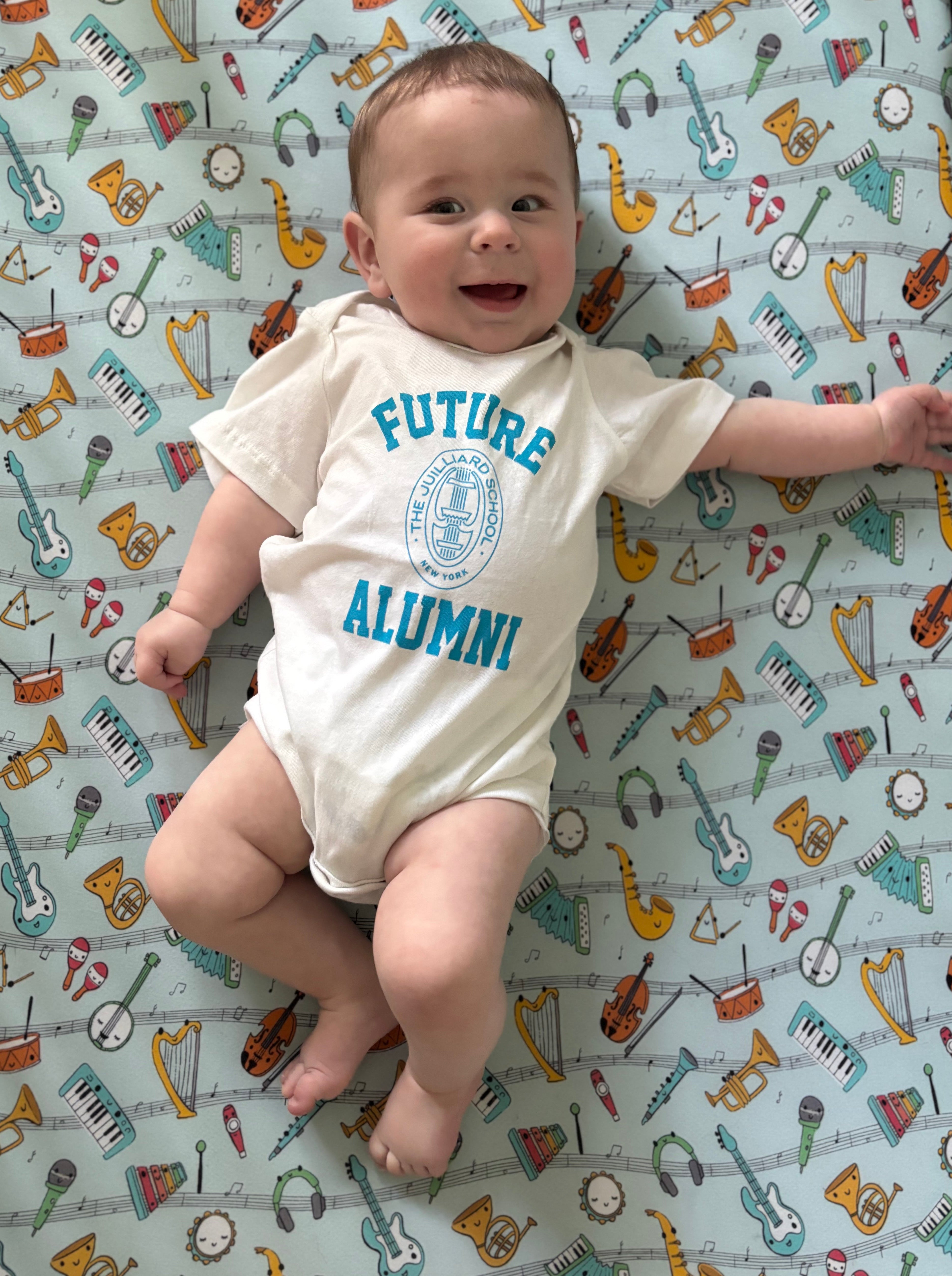 Onesie: Juilliard Baby Future Alumni with seal