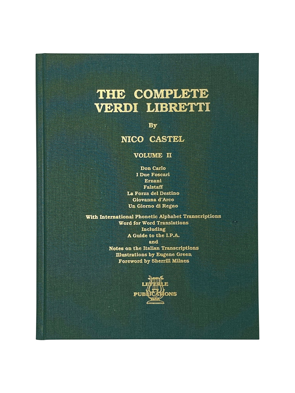 Complete Verdi Libretti Volume 2 (Leyerle Publications) cover